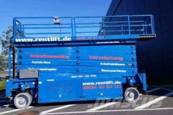 HAB S 320-12 E4WDS Scheren-Arbeitsbühnen