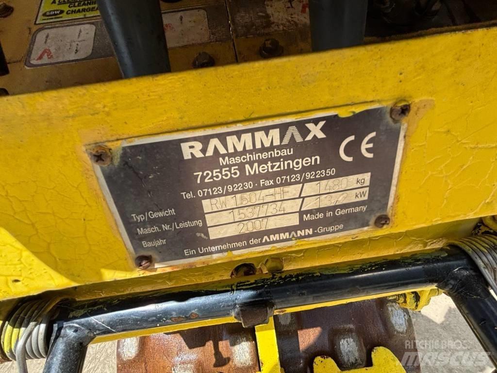 Ammann Rammax Erdbauwalzen