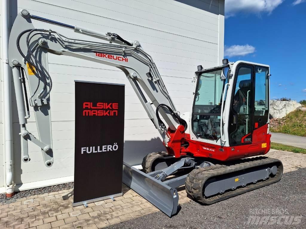 Takeuchi TB260 Minibagger < 7t