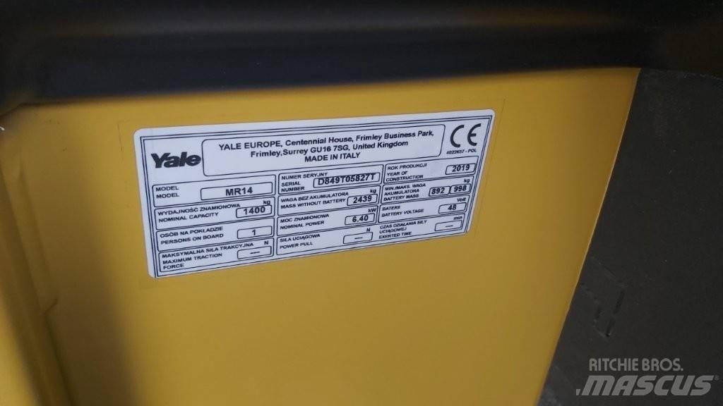 Yale MR14 Schubmaststapler