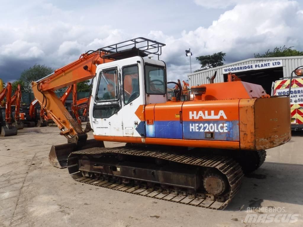 Halla HE220LCE Raupenbagger