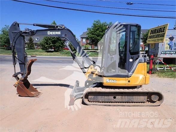 John Deere 50D Minibagger < 7t