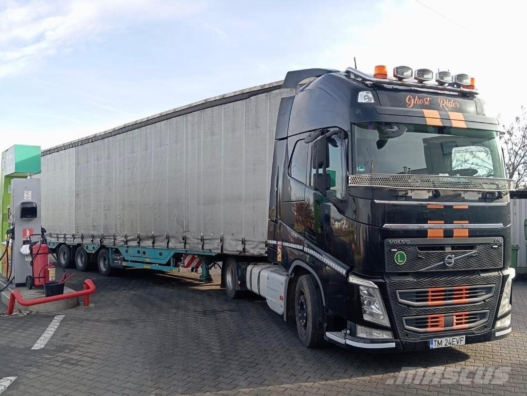 Volvo FH 500 Pritschenwagen/Pritschenwagen mit Seitenklappe