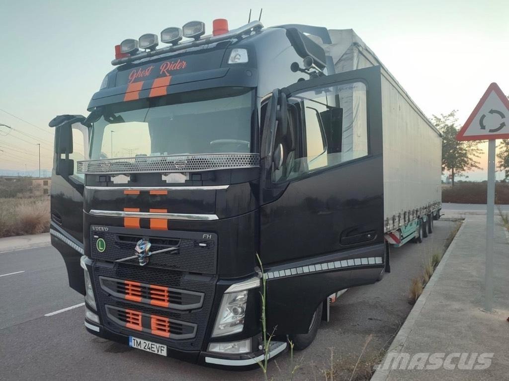 Volvo FH 500 Pritschenwagen/Pritschenwagen mit Seitenklappe