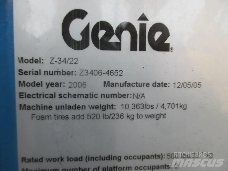 Genie Z 34/22 RT Gelenkteleskoparbeitsbühnen