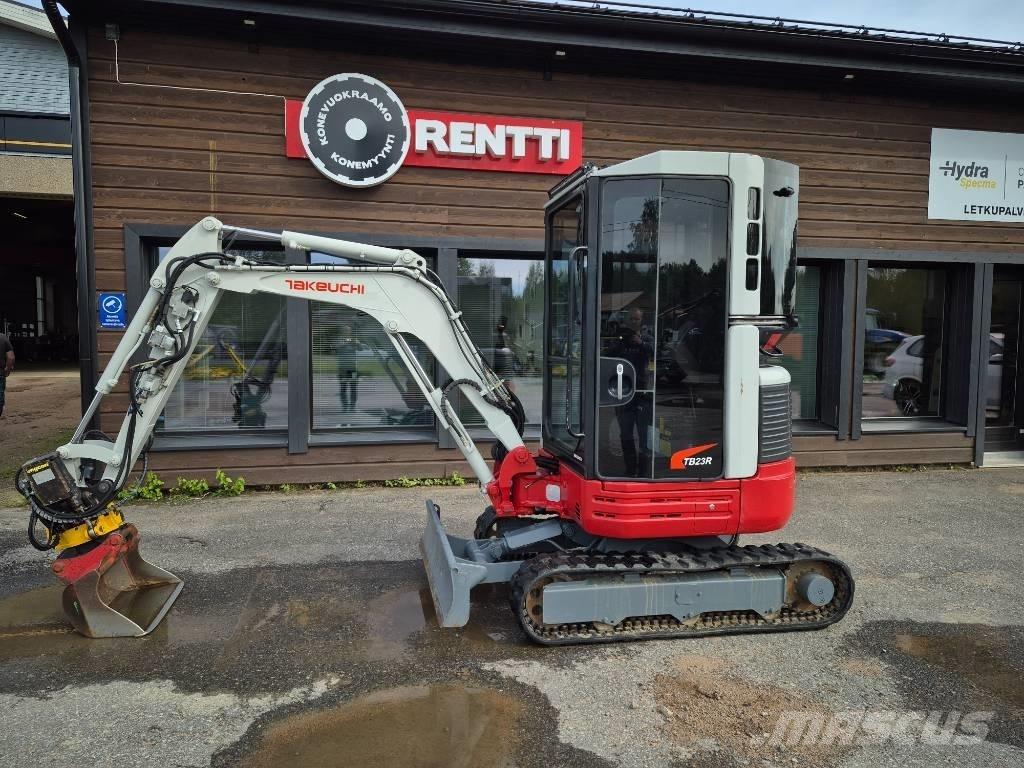 Takeuchi 23R Minibagger < 7t