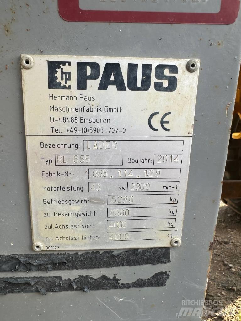 Paus RL 655 Radlader