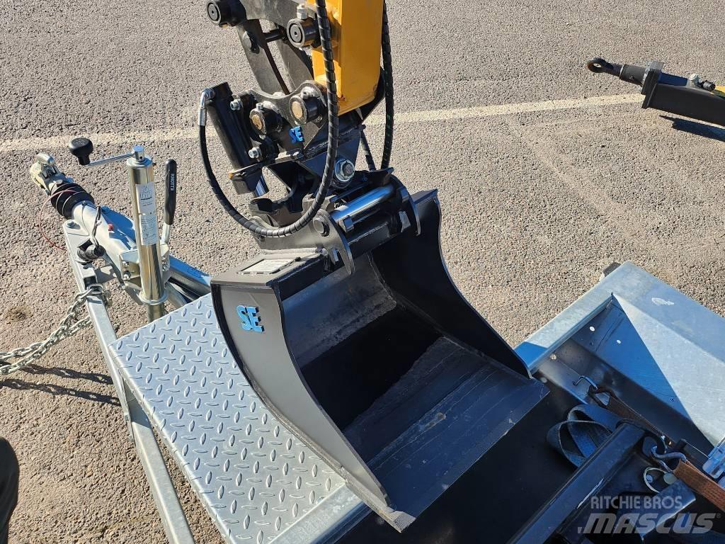 Sany 1.8 T Med Släp Minibagger < 7t