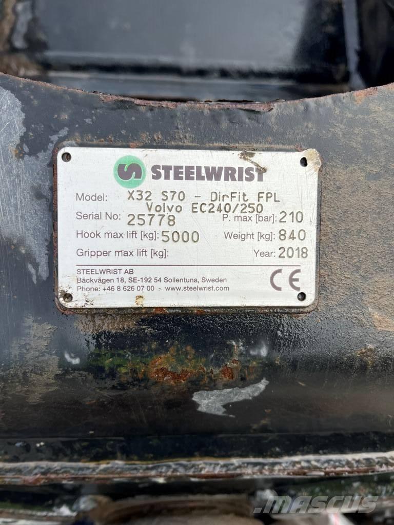 Steelwrist X32 Rotationsschaufel