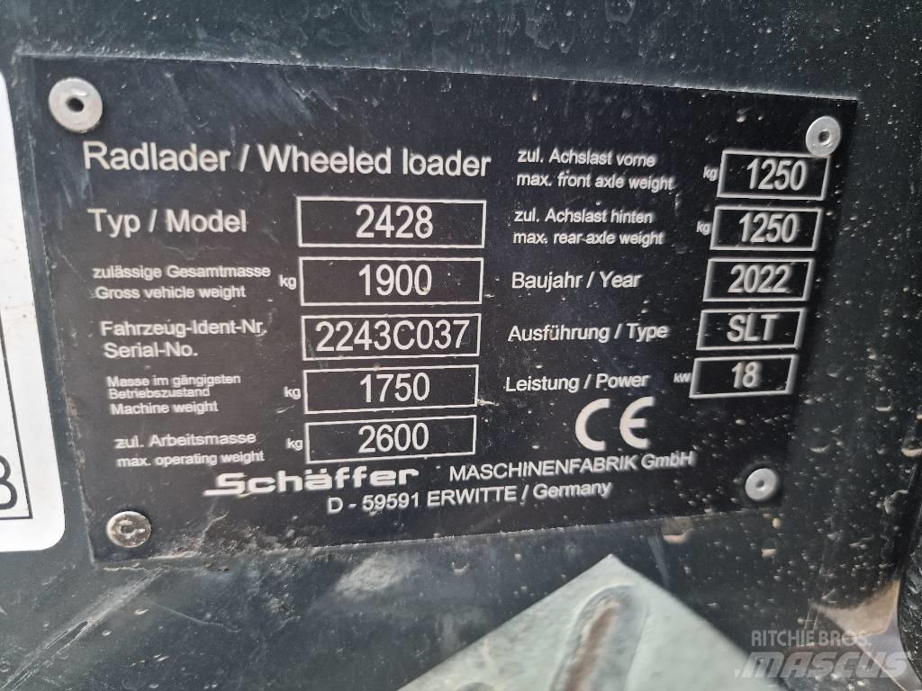Schäffer 2428 SLT Radlader