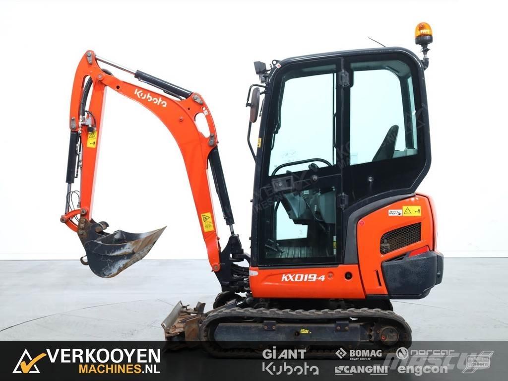 Kubota KX019-4 Minibagger < 7t