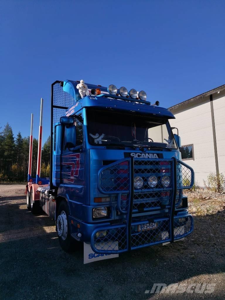 Scania R 143 450 Holztransporter