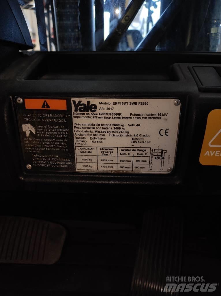 Yale ERP15VT SWB Elektrostapler