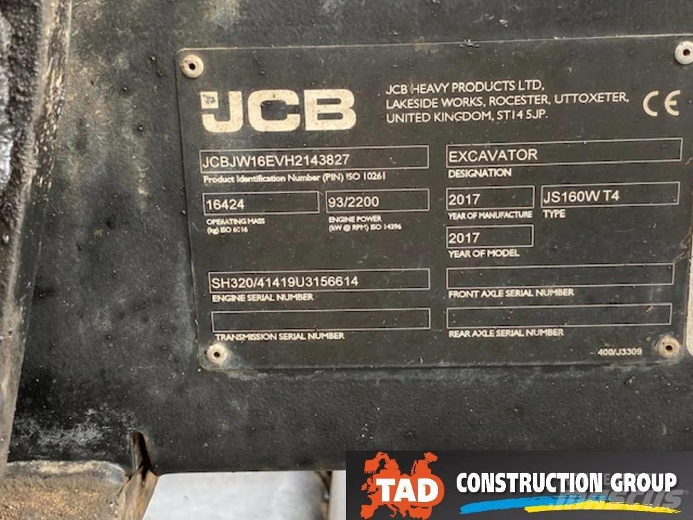 JCB JS 160 W Mobilbagger