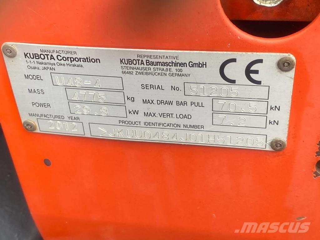 Kubota U 48-4 Minibagger < 7t