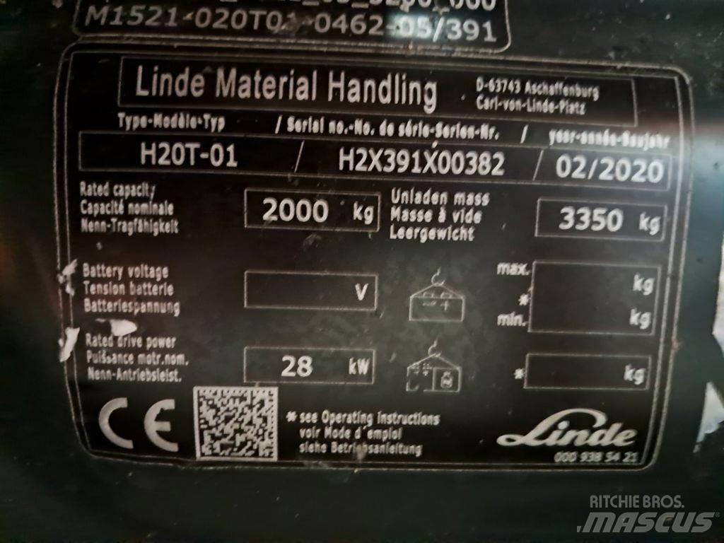 Linde H20T-01 Gasstapler