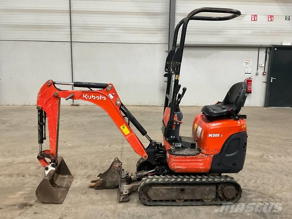 Kubota K 008-3 Minibagger < 7t