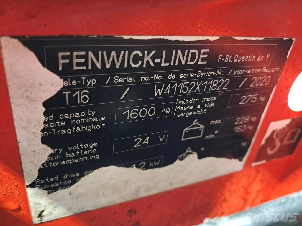 Linde T16 Niedergabelstapler