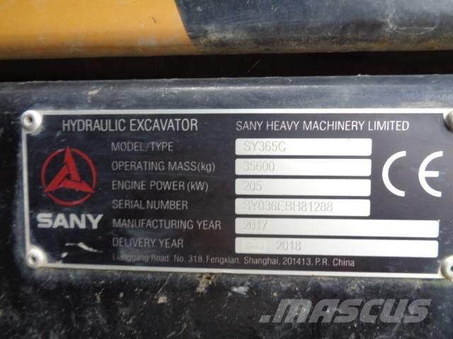 Sany SY 365 C Raupenbagger