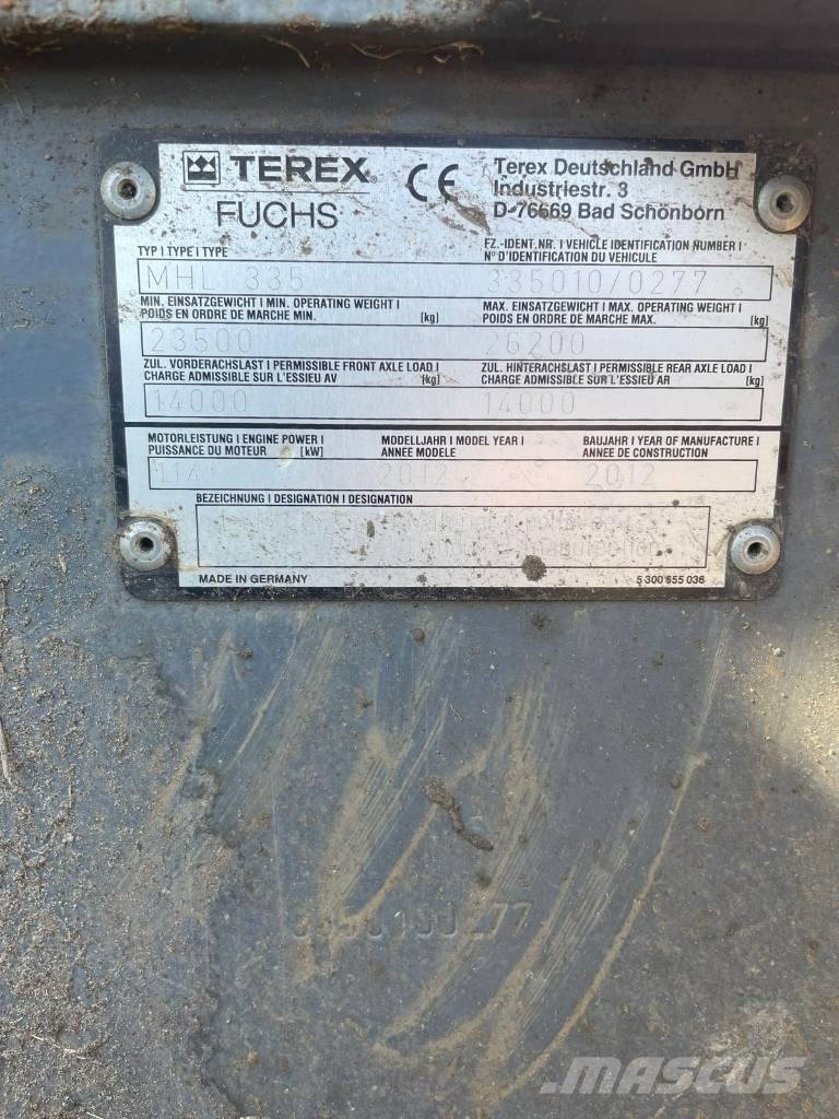 Fuchs MHL 335 Materialumschlag