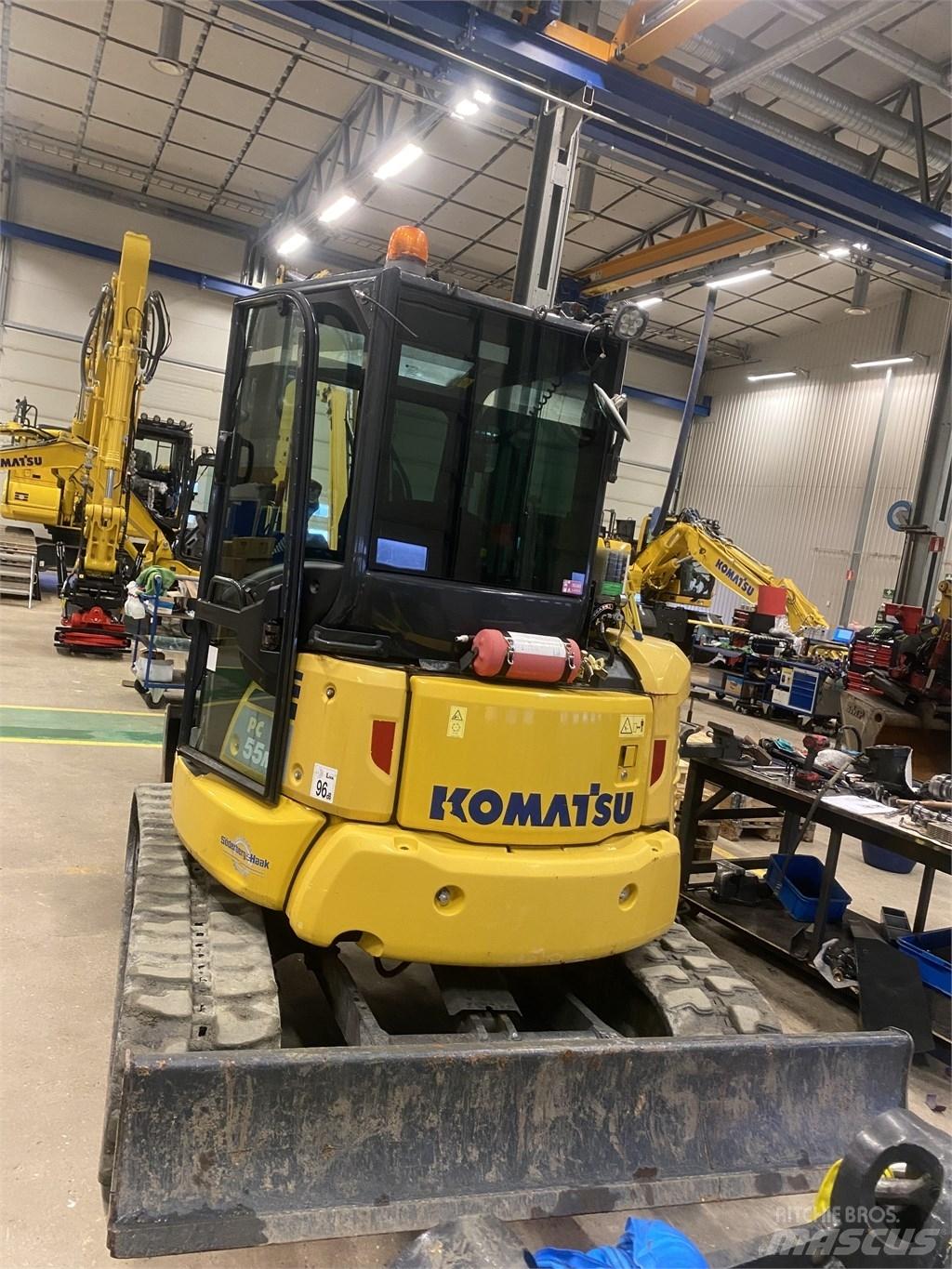 Komatsu PC55MR-5 Minibagger < 7t