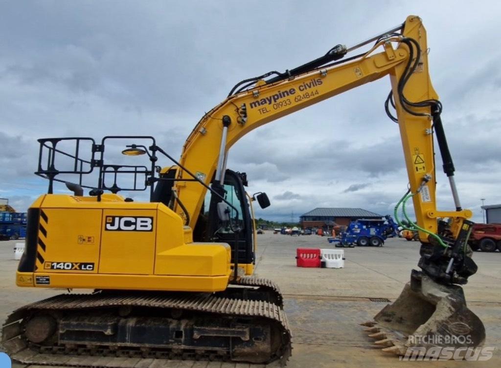 JCB 140X Steelwrist Raupenbagger