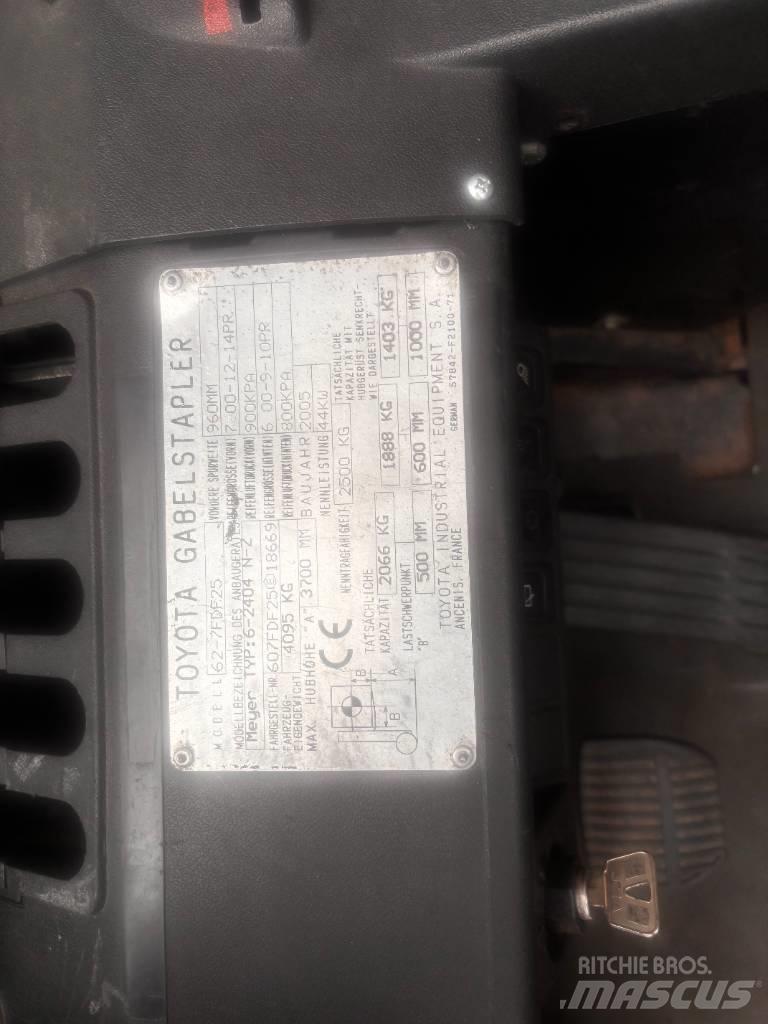 Toyota 62-7 FDF 25 Dieselstapler