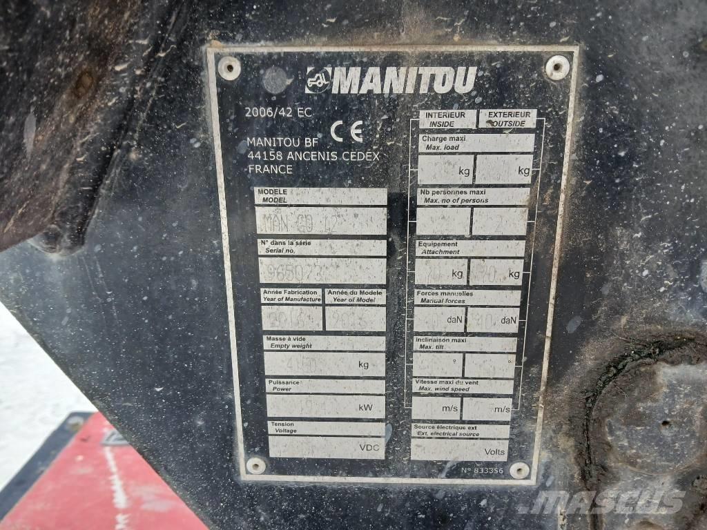 Manitou ManGo 12 Gelenkteleskoparbeitsbühnen