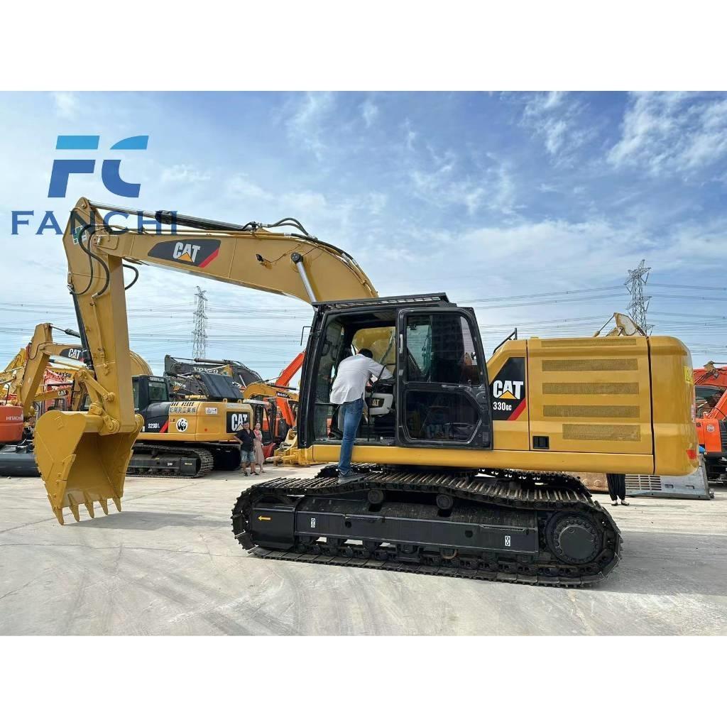 CAT 330GC Materialumschlag