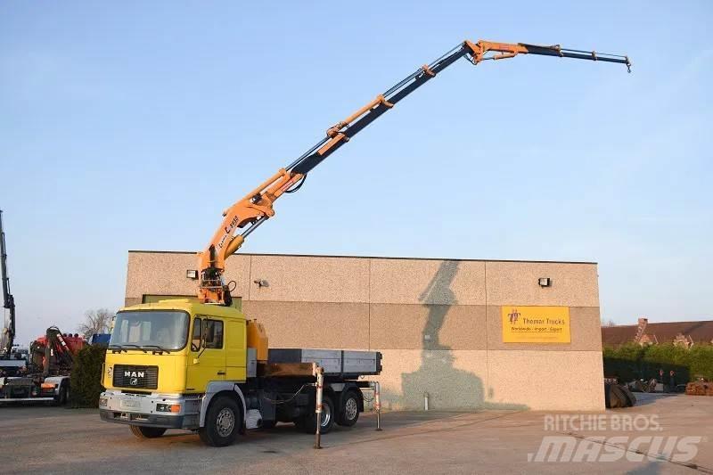MAN 26.463 Pritschenwagen/Pritschenwagen mit Seitenklappe