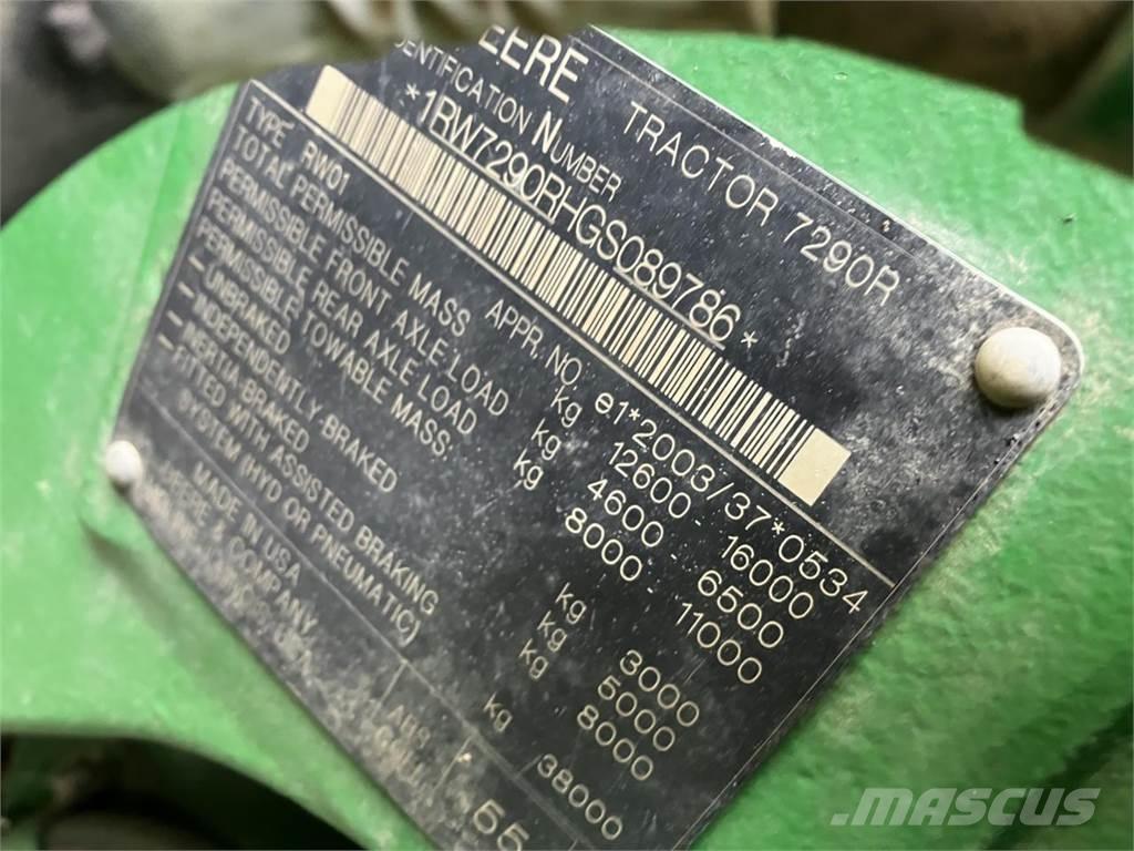 John Deere 7290R Traktoren