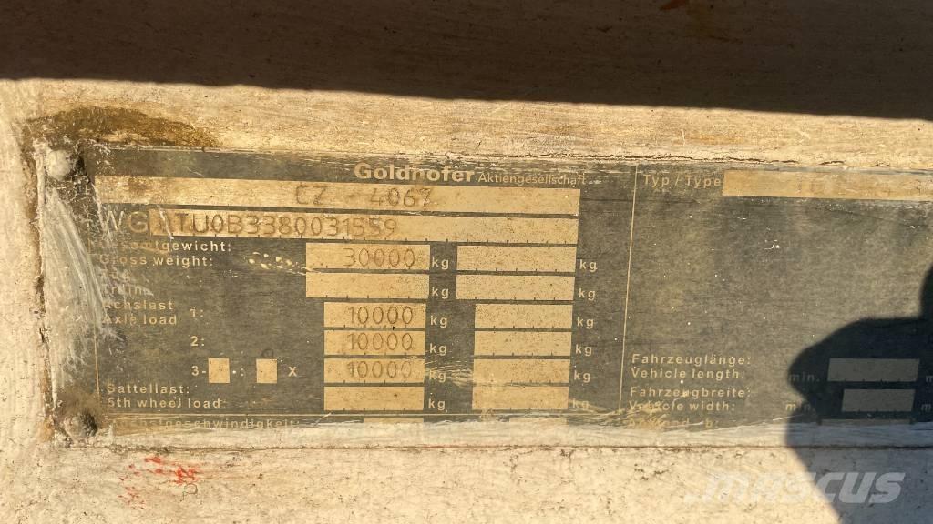 Goldhofer TU 3- 24/80 Tieflader