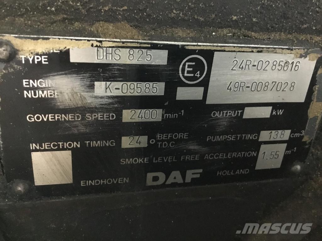 DAF DHS 825 USED Motoren