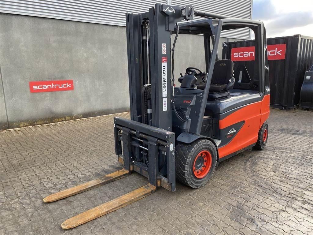 Linde E50 Elektrostapler