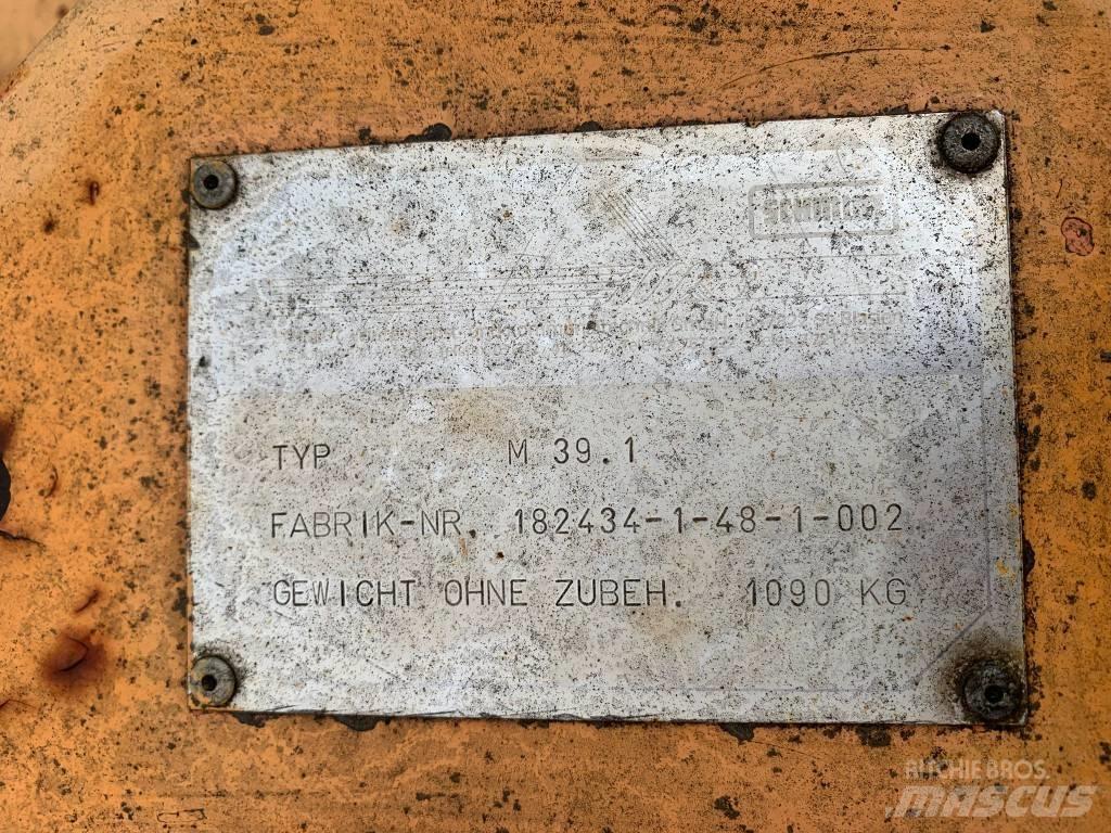 Schmidt M39.1 Planierschilder/Scharen