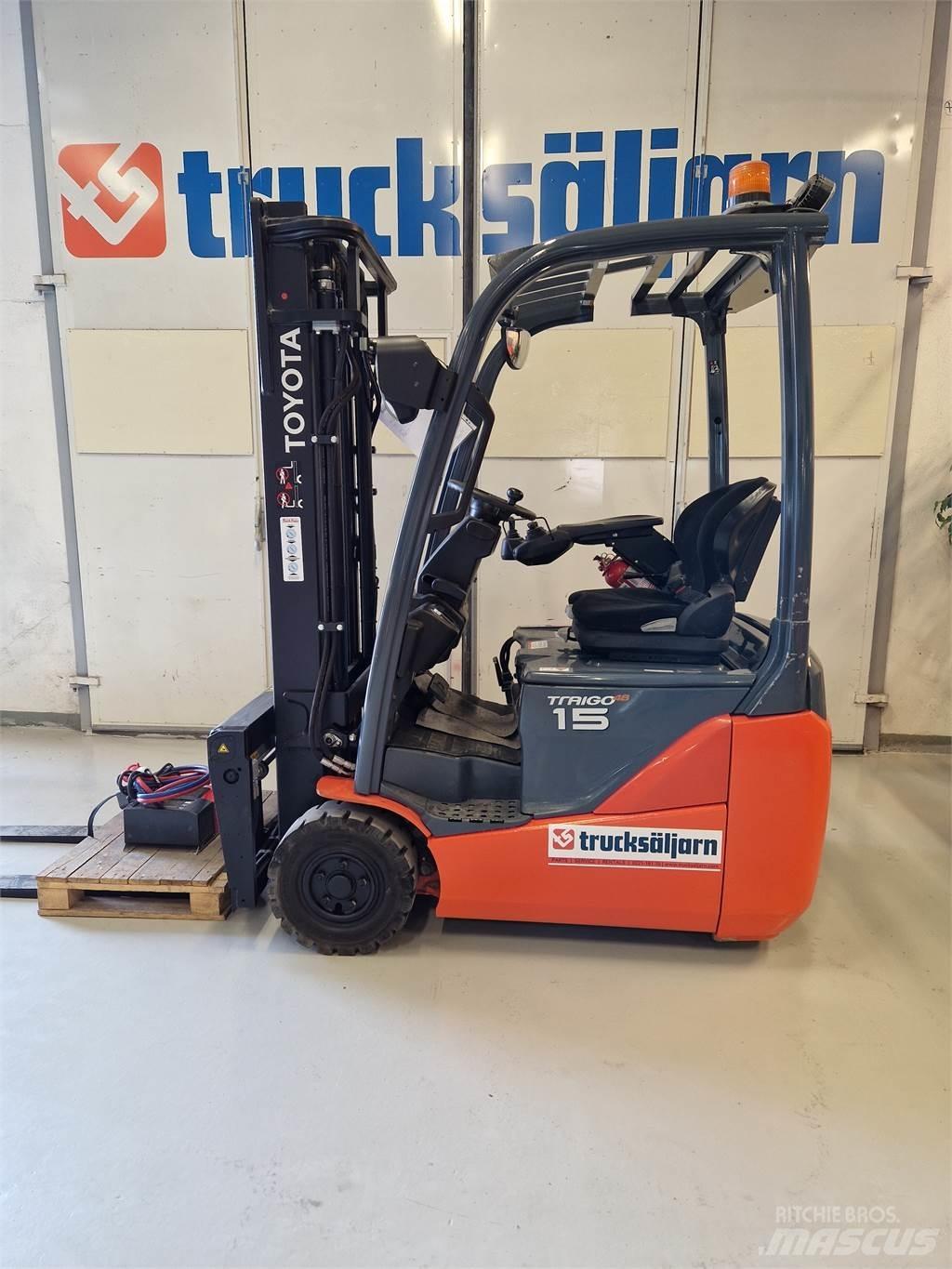Toyota 8FBE15T Elektrostapler