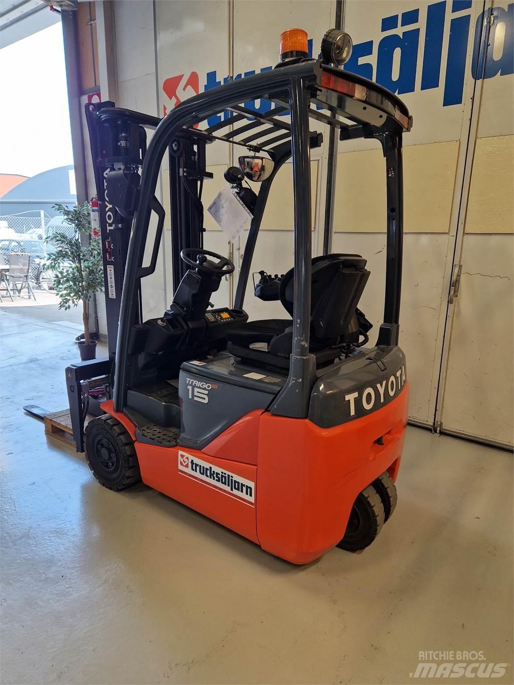 Toyota 8FBE15T Elektrostapler