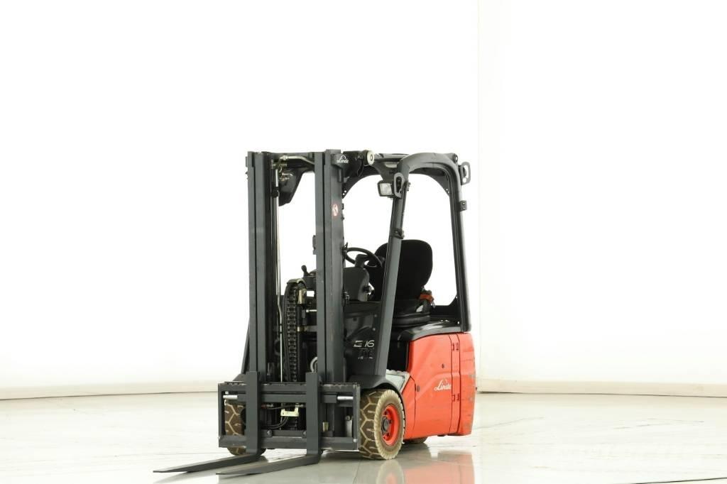 Linde E-16-C-01 Elektrostapler