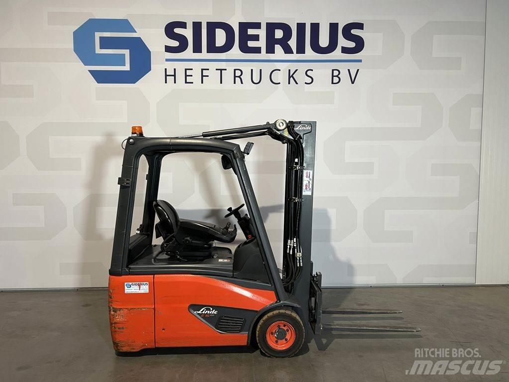 Linde E16 Elektrostapler