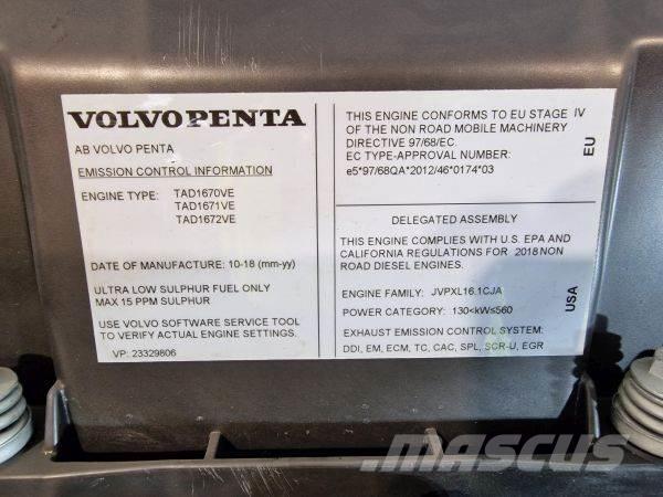 Volvo TAD1672VE Motoren