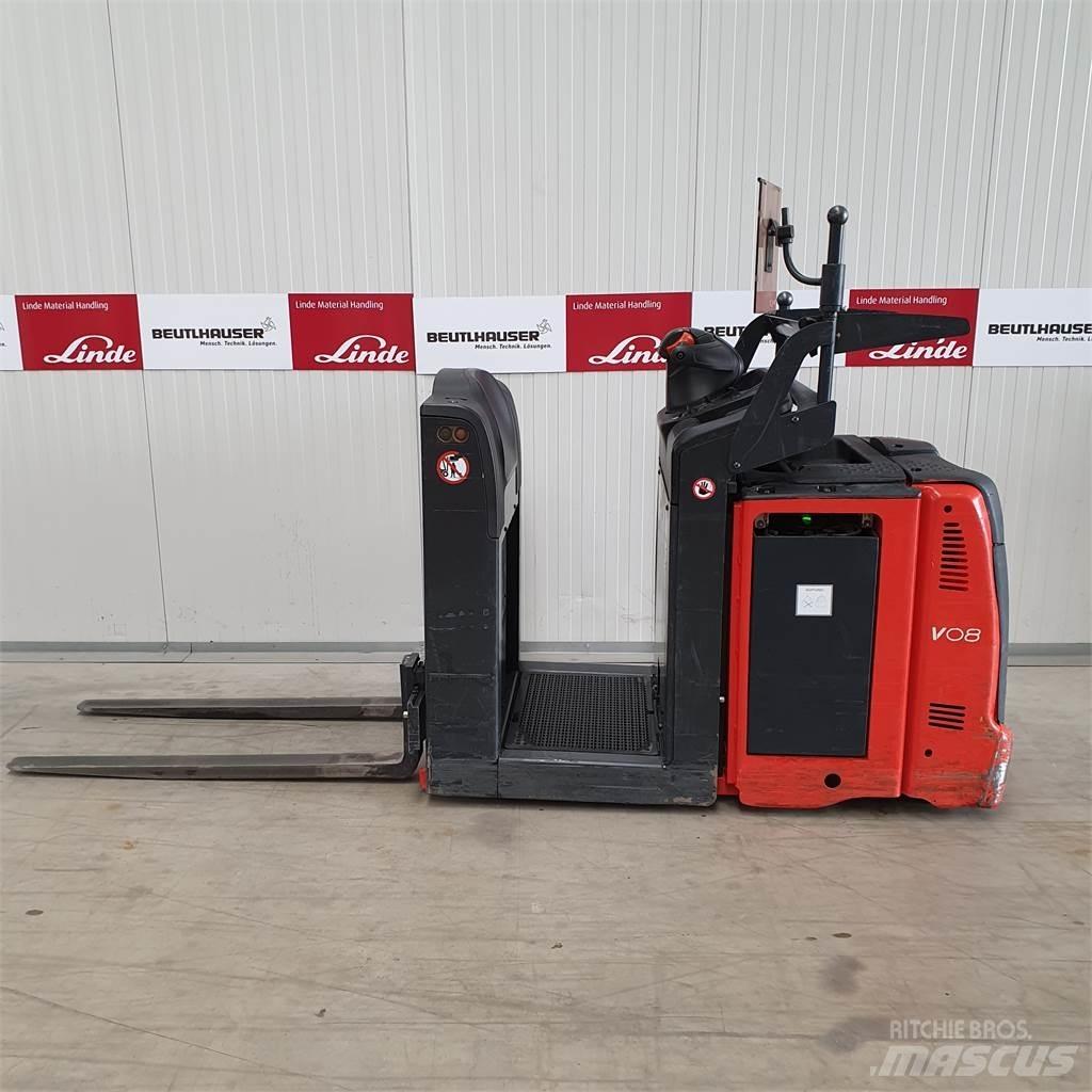 Linde V08-02 Mittelhub-Kommissionierer