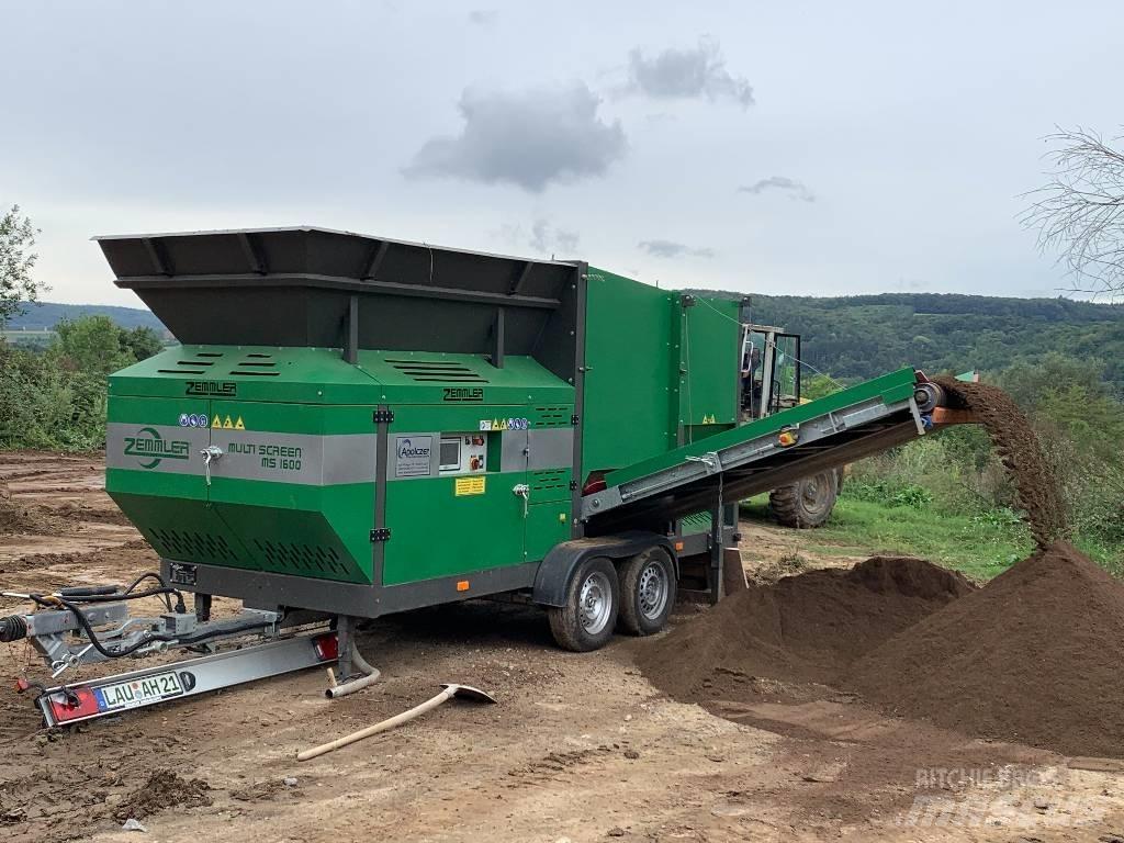 Zemmler MS 1600 Mobile Siebanlagen