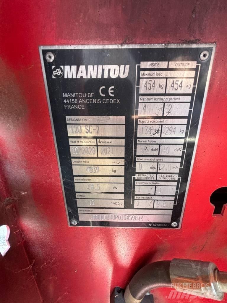 Manitou SC 120 Scheren-Arbeitsbühnen