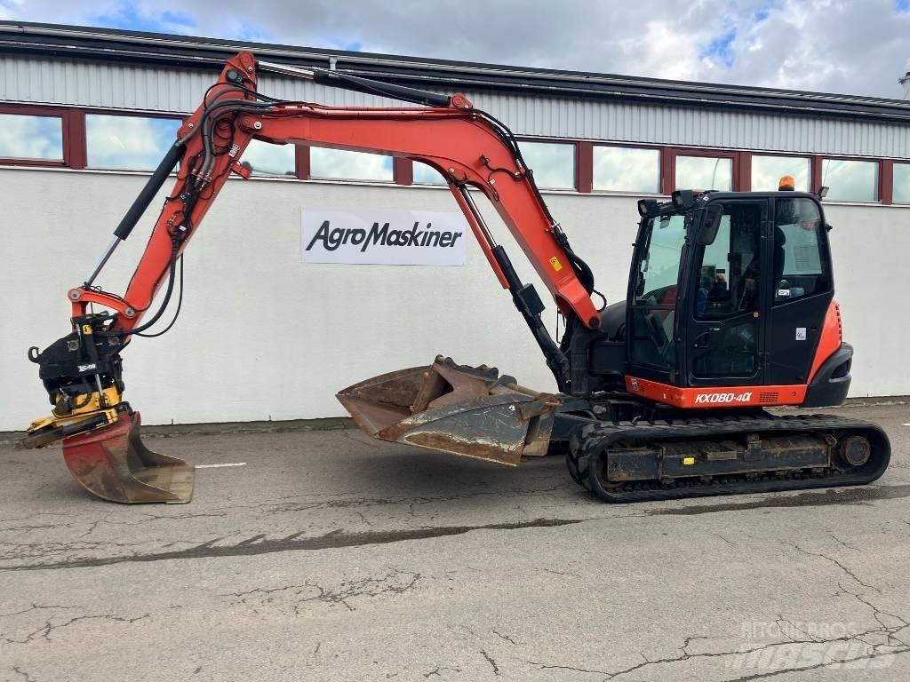Kubota KX 080-4 Midibagger  7t - 12t