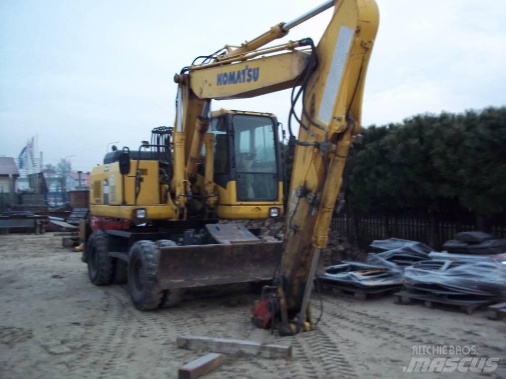 Komatsu PW 180-7 Mobilbagger