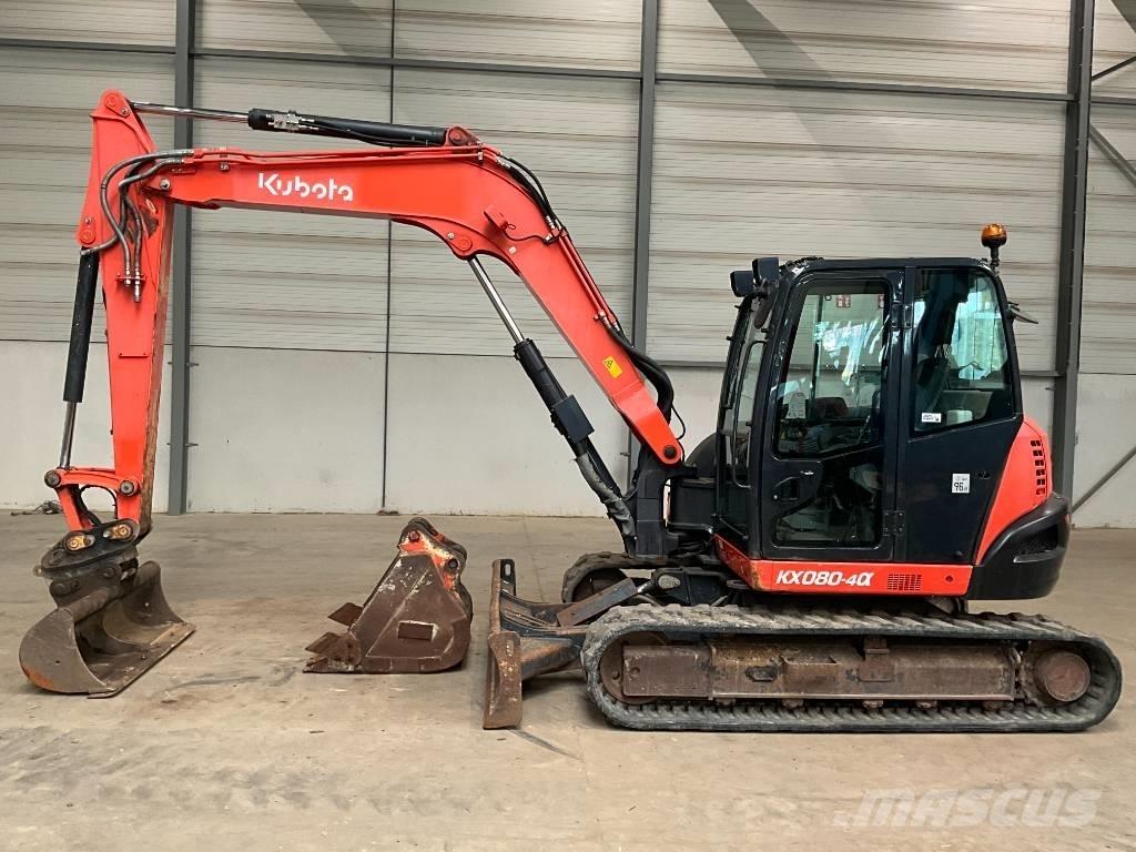 Kubota KX 080-4 A Midibagger  7t - 12t