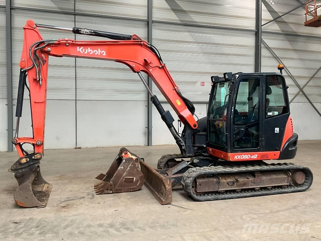 Kubota KX 080-4 A Midibagger  7t - 12t