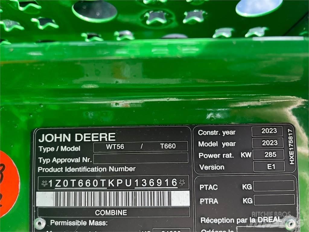 John Deere T660 Mähdrescher