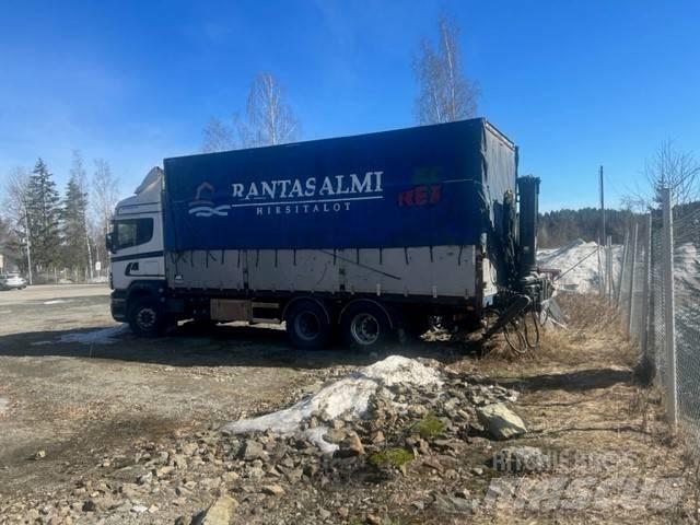 Scania R 12 LB Pritsche & Plane