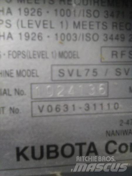 Kubota SVL 75-2 Kompaktlader